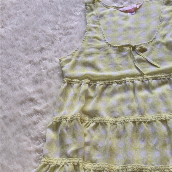 💛HP!💛 VINTAGE | 💞VS Angels | Sheer Ruffle Lace Top - Picture 5 of 10